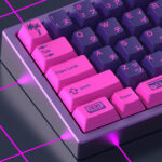 GMK Retrowave Keycaps
