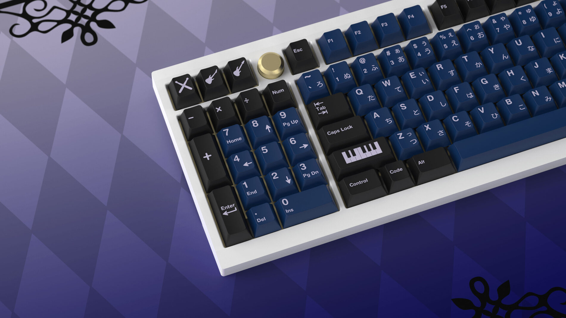 GMK Devoted – Set Tastiere Base SIGILLATO – Keycaps ABS Double Shot Cherry Profile
