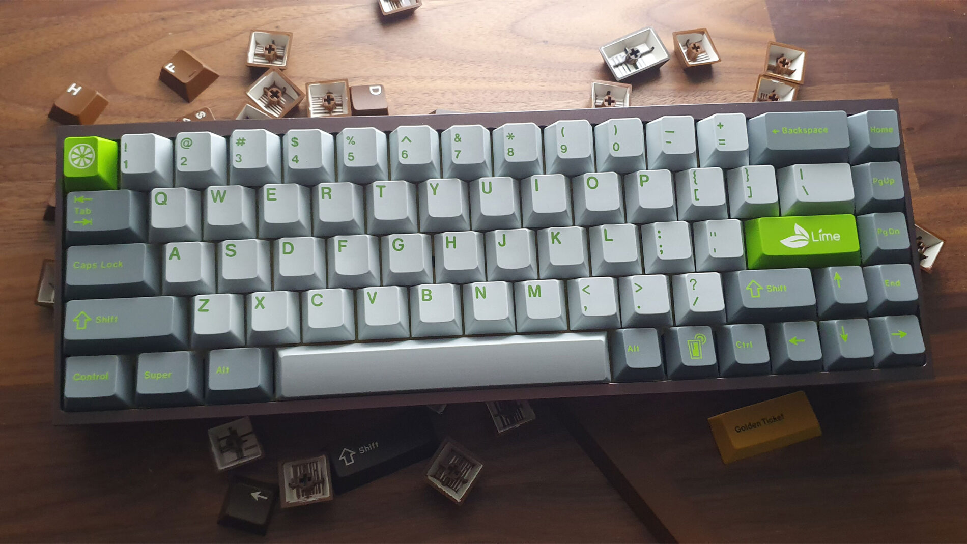 GMK Lime Keycaps