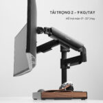 Giá đỡ màn hình đôi HyperWork P1 Dual 2025 - DPA0125 - Ảnh 10