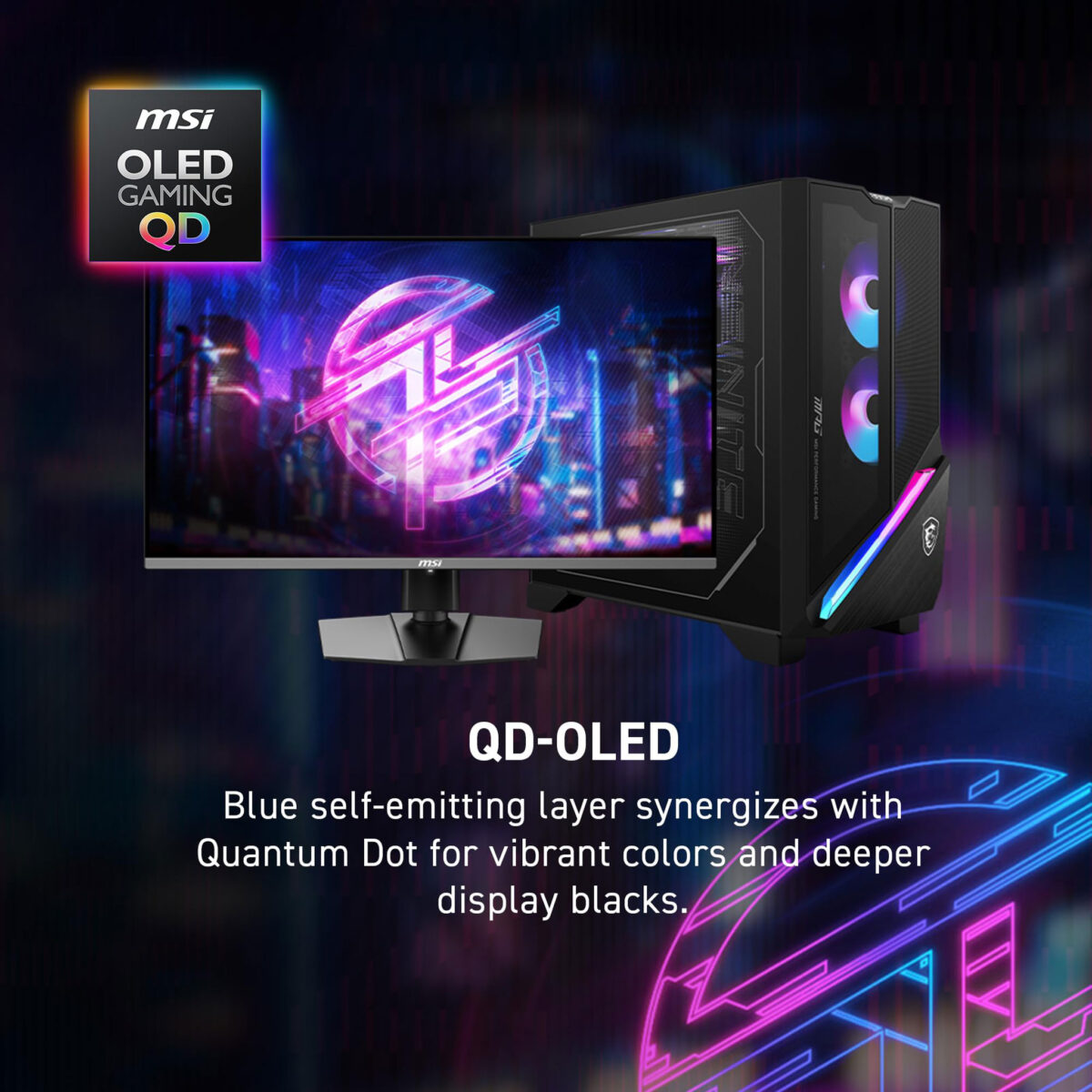 MSI MPG 272URX QD-OLED - Ảnh 4