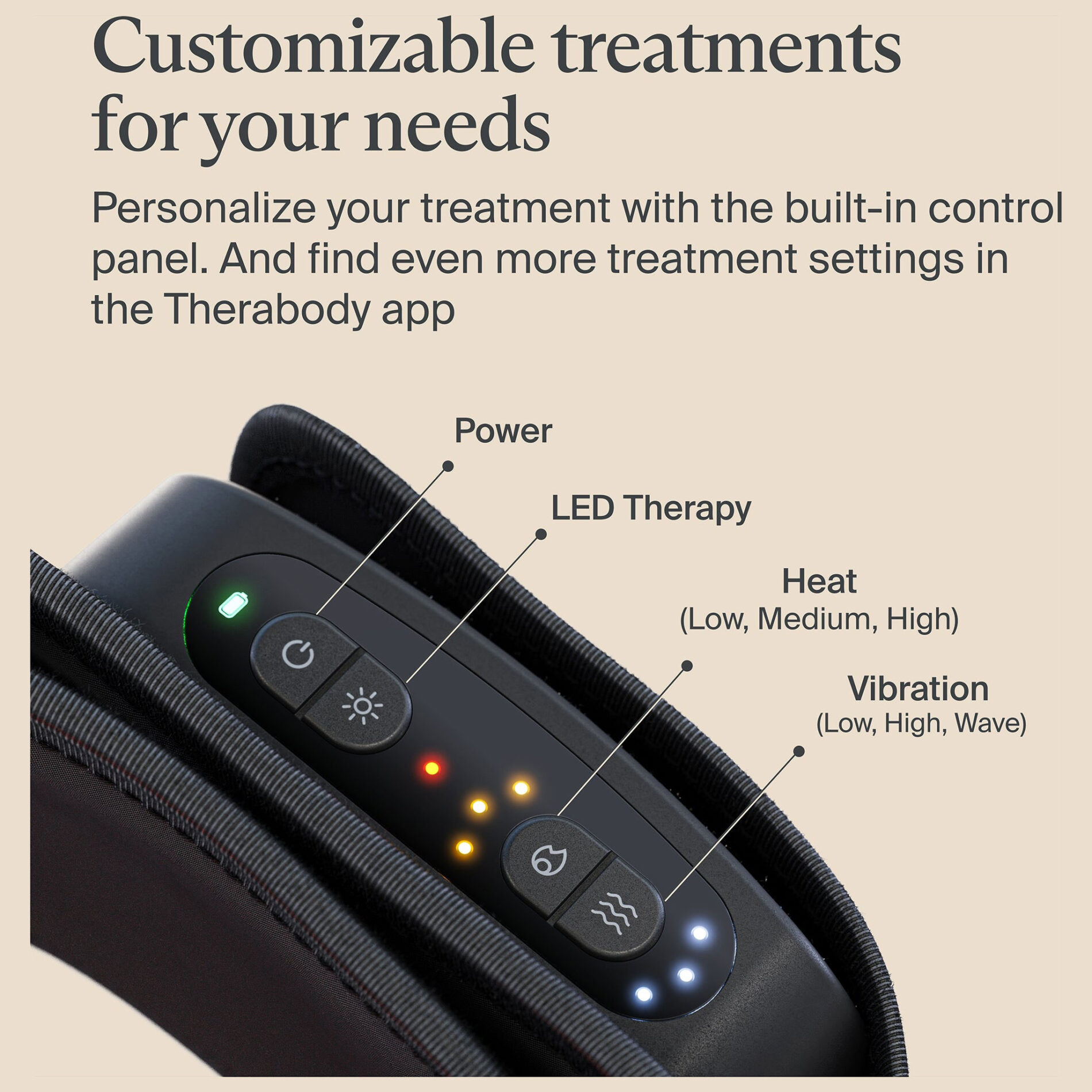 Máy massage ThermBack LED