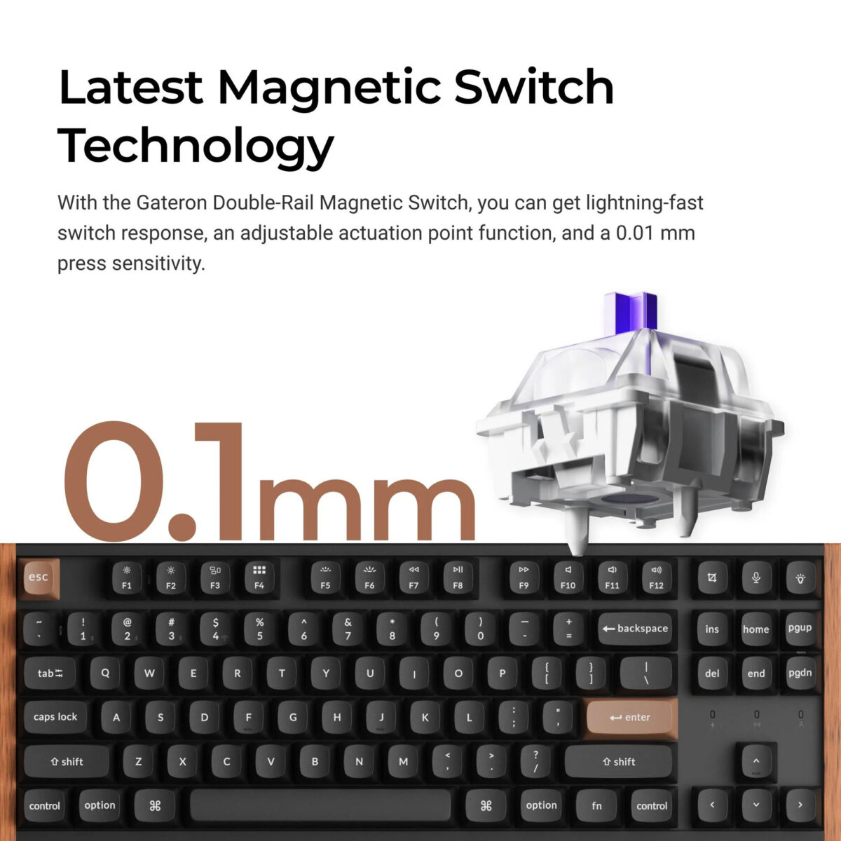 Keychron K8 HE Wireless Magnetic Switch - Ảnh 2