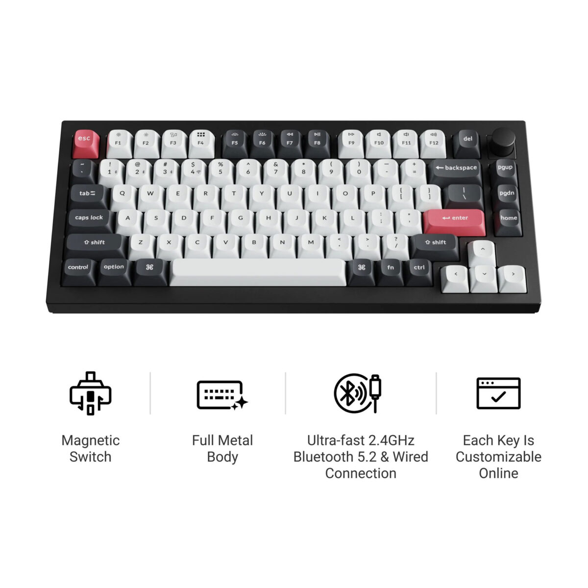 Keychron Q1 HE Wireless Magnetic Switch - Ảnh 1