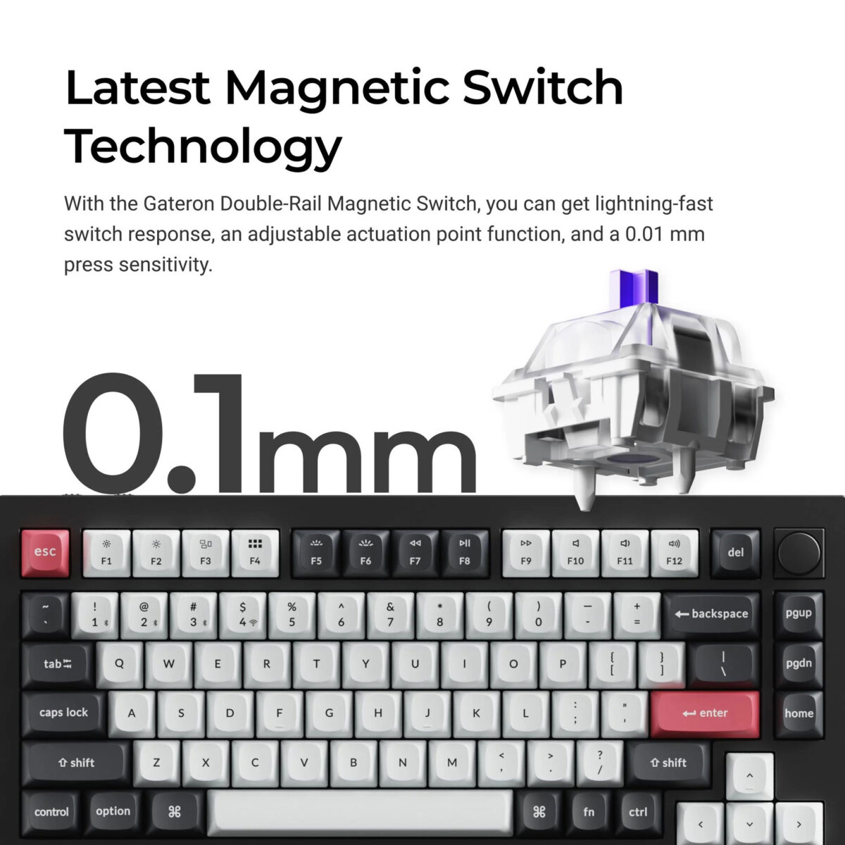 Keychron Q1 HE Wireless Magnetic Switch - Ảnh 2