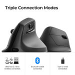 Keychron M5 Wireless Ergonomic Mouse - Ảnh 4